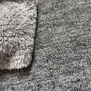 Cationic cotton fleece