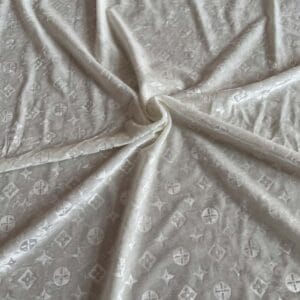 Korean velvet embossed